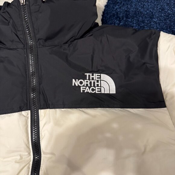 The North Face 1996 Nuptse 700 Down Puffer Jacket White Medium - Picture 3 of 4